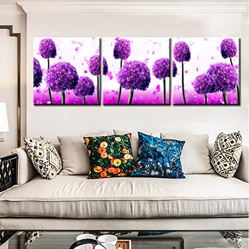 Impression Royal Violet Allium de qualité supérieure pour décoration murale - 2