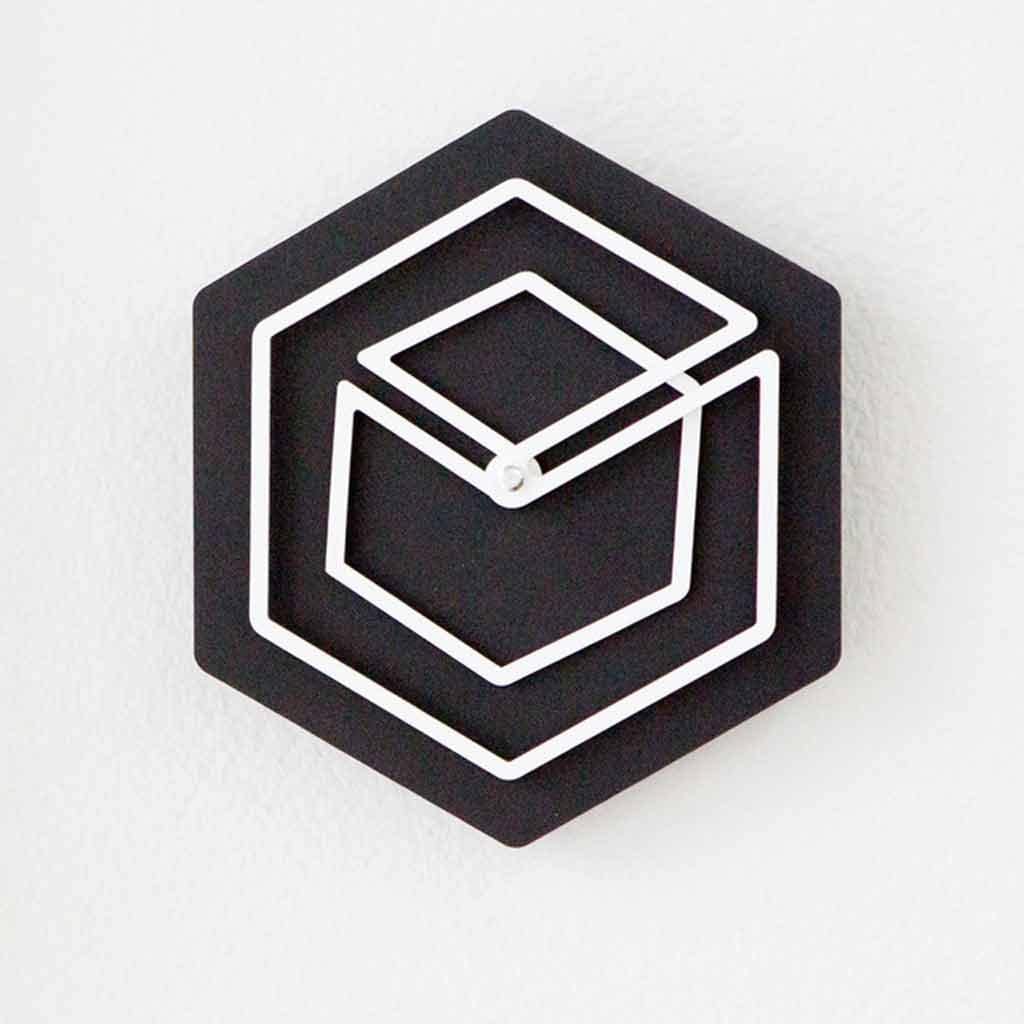 Horloge murale pour chambre d'enfant cadeau de naissance petite horloge bois