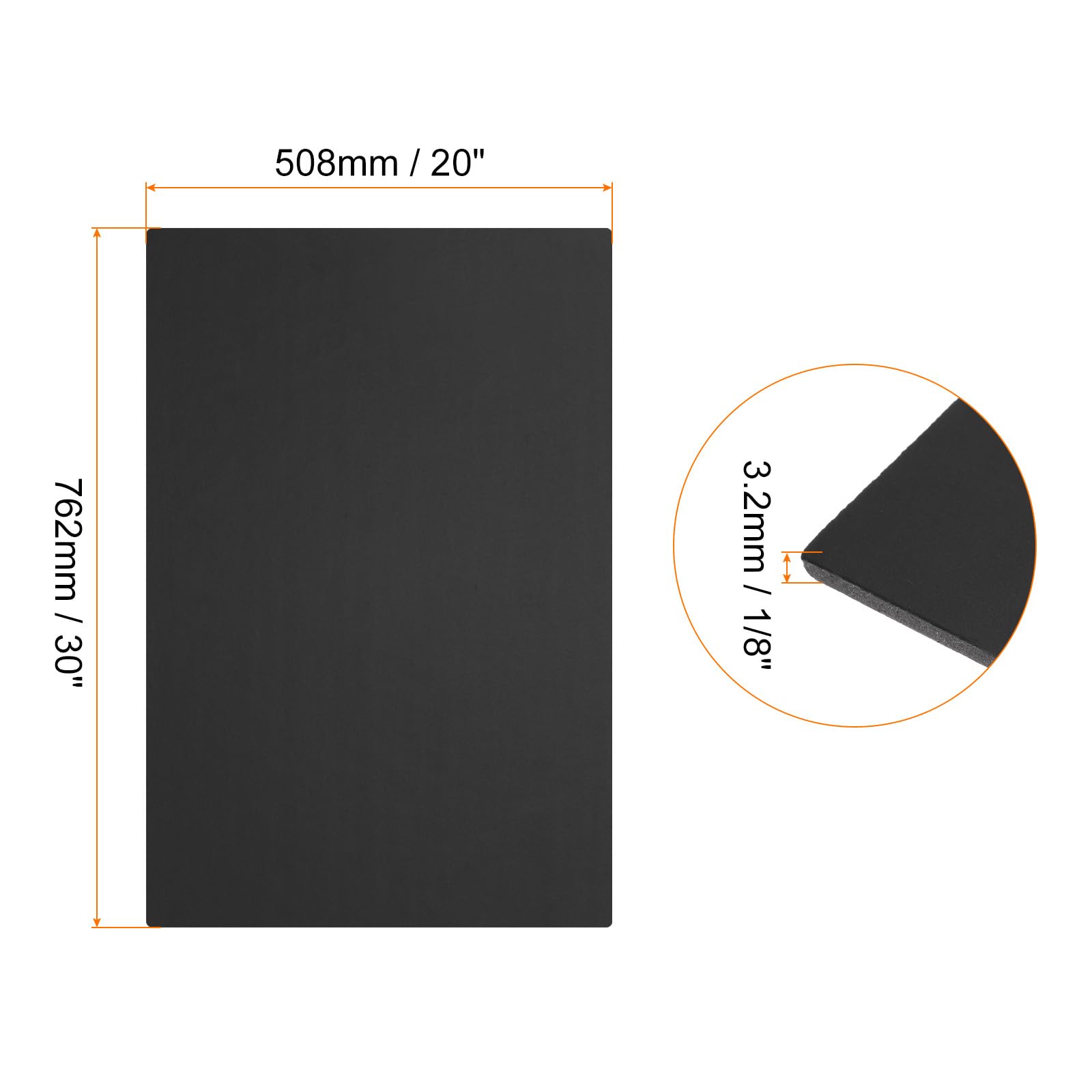 15 Pack Black Foam Board 14 X 11 Inches Black Foam Poster - View #5