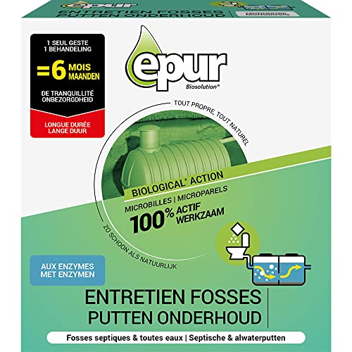 epur Biosolution Activateur Microbilles 1 Geste 6 Mois, 500 g
