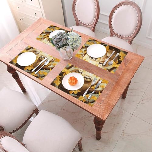 Sets de table antidérapants pour protéger les meubles des plats chauds - 7