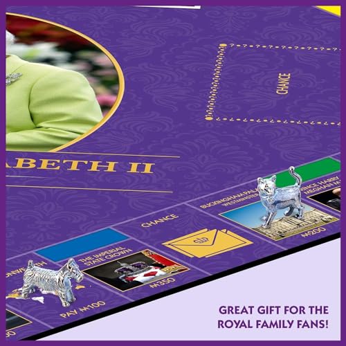 HM Queen Elizabeth II Monopoly Board Game miniatura 7