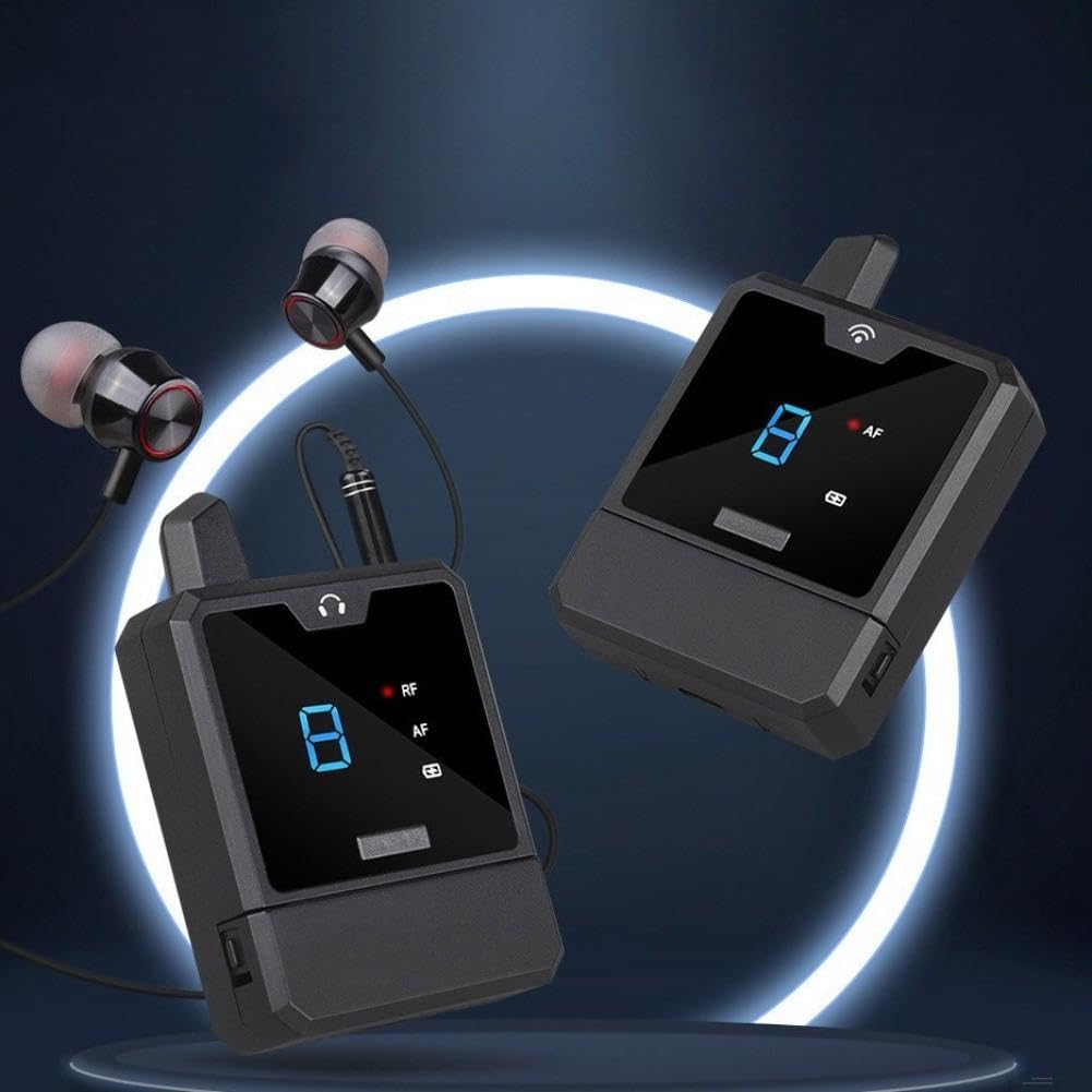 Drahtloses In-Ear-Monitor-Set mit Rauschunterdrückung(1 to 1)