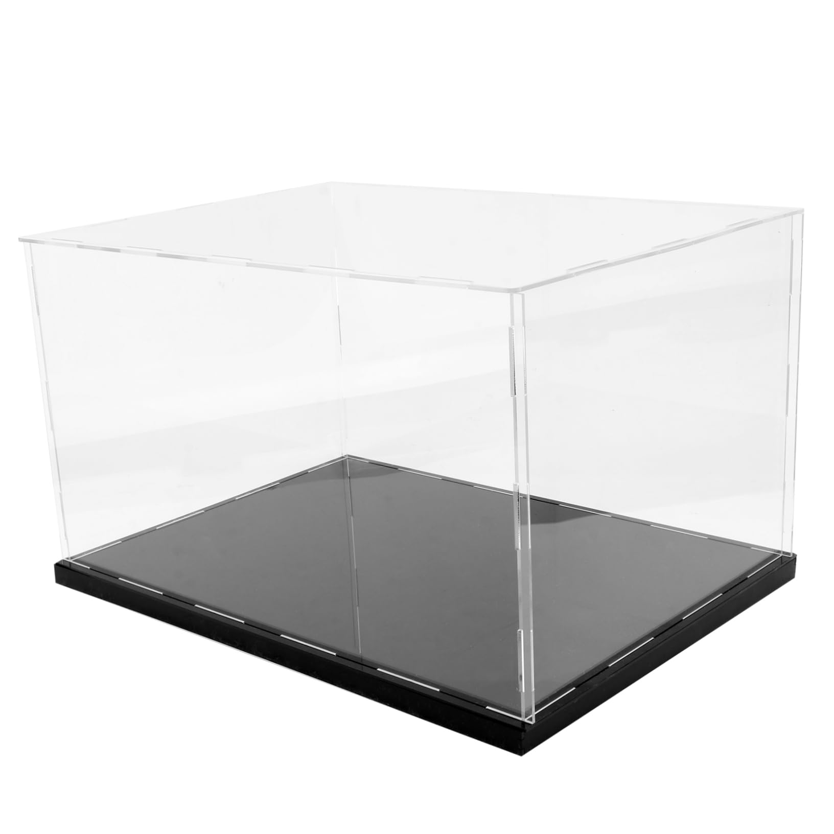 Gatuida Schaukasten Aus Acryl Transparente Acryl-kiste Stabile -modellvitrine Transparente Box Für Sammlerstücke Handgefertigte Modellpräsentation