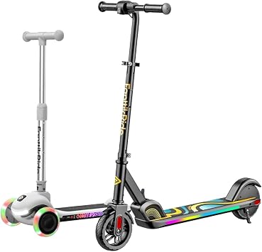 FanttikRide C9 Pro Electric Scooter Black & FanttikRide K9 Pro Electric Scooter Gray