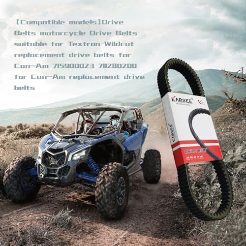 Image of KARSEE Motorcycle Drive Belt 715900023 Compatible with Can-Am Quest 500 650 650XT /Can-Am Traxter 500 650 XL XT 715900023 711280200