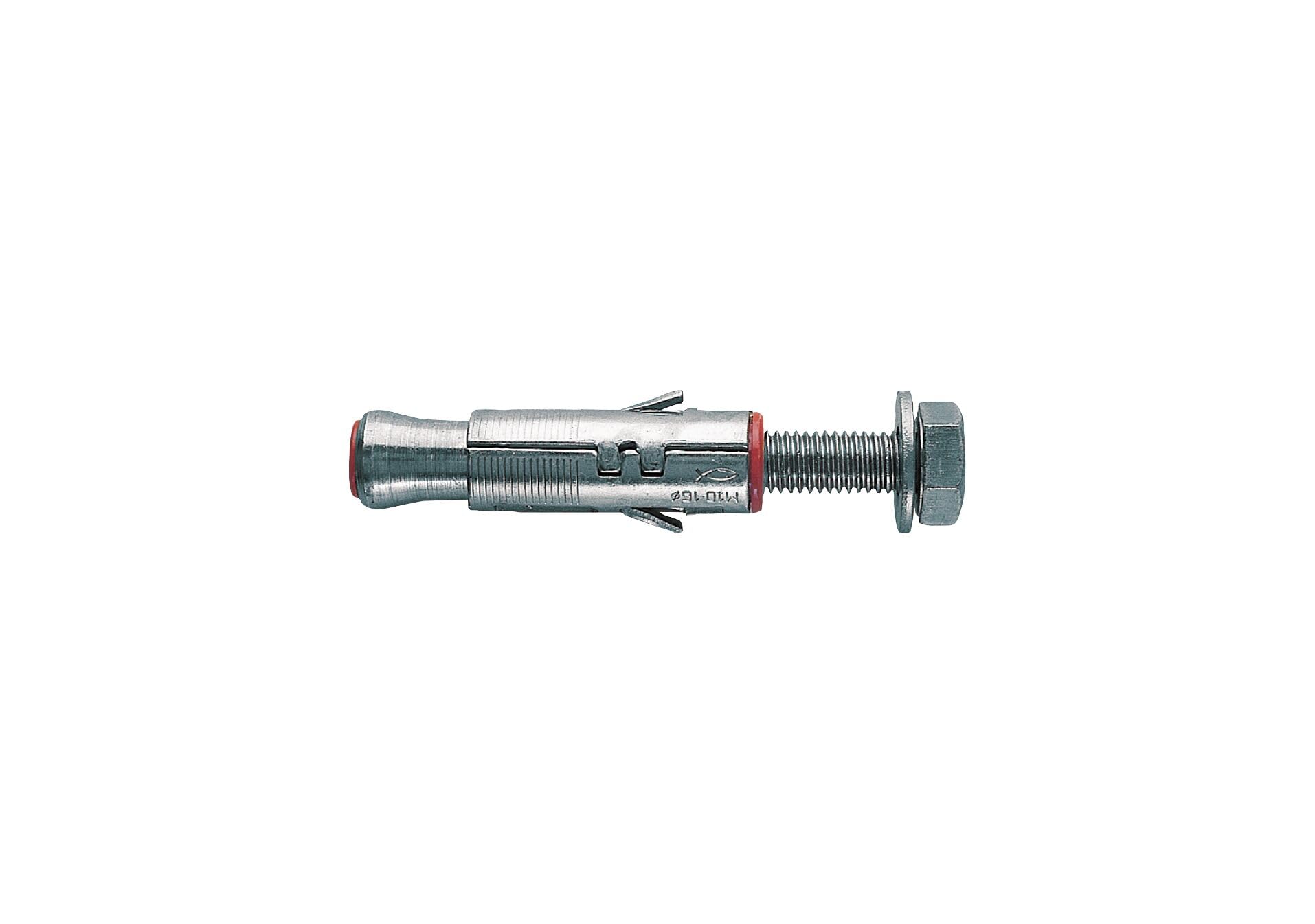Fischer Tasselli in Acciaio per Carichi Pesanti SLM 8 V con Vite Bullone Testa Esagonale (50 Pz.)