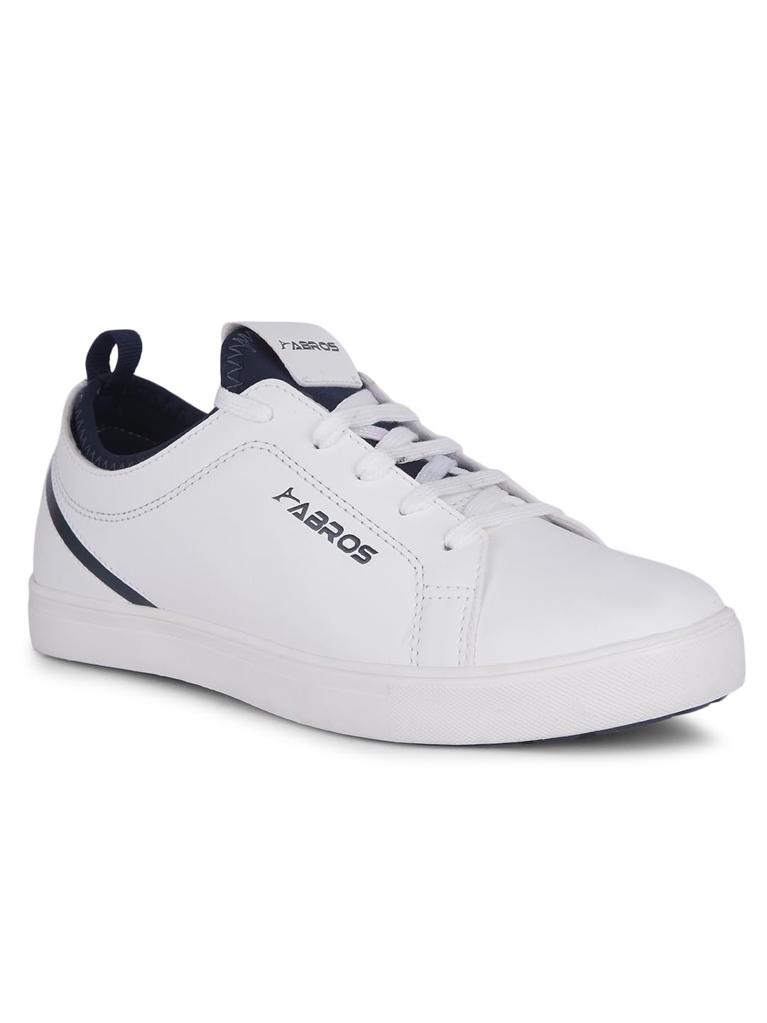 ABROS Casual Sneaker Shoes_ALGO8017_White/Navy_9UK (B0C43CGYXX) Amazon Price History, Amazon Price Tracker