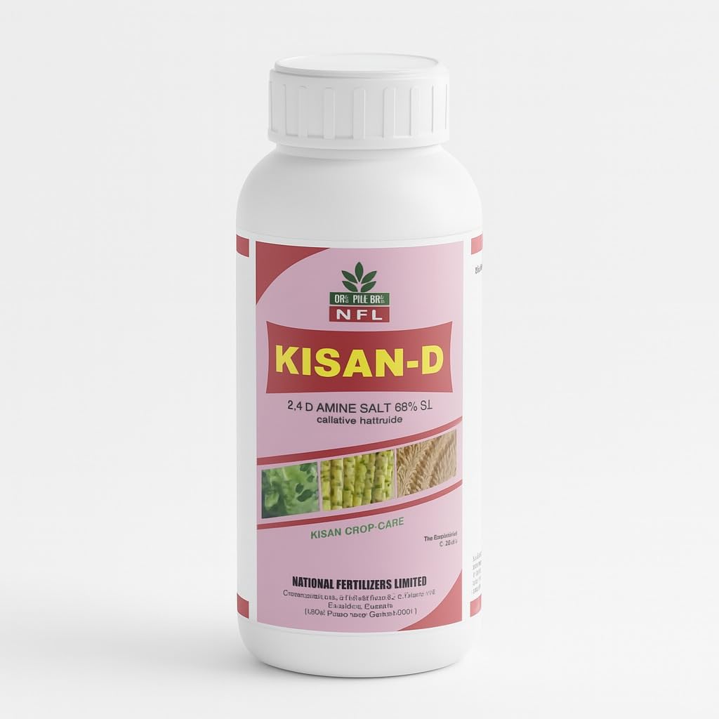 RASTOGI BROTHERS Kisan-D 2,4-D Amine Salt 58% SL Herbicide 400ml