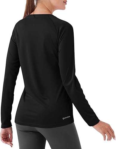 Miniatura 3 de NAVISKIN Camisas de manga larga con protección solar UPF 50+ para mujer, camisetas de protección contra erupciones, de secado rápido, ligeras, para