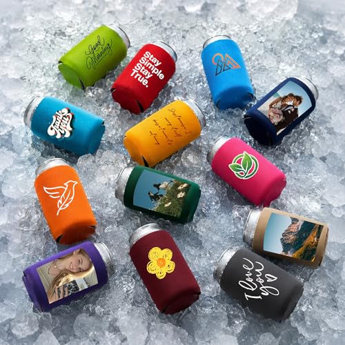 Custom Can Cooler Personalized Bulk Sleeves, Wedding & Party Favors. — view 5