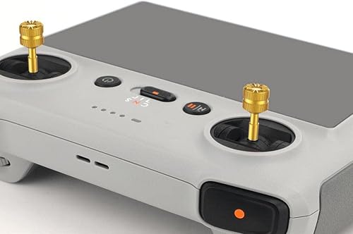 Miniatura 2 de 2 unidadesjuego de mini 3 PRO Dron Control remoto Joystick Thumb Rocker Stick Protector Rod para DJI Mini3 PRO Accesorios de controlador (dorado, 1