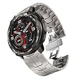 Blueshaweu Correa compatible con reloj inteligente KOSPET, clásico de alta calidad, acero inoxidable, compatible con KOSPET TANK M4 /M3 Ultra/M2/Tank T4/T3/T2, Große, Silicona, No es una piedra