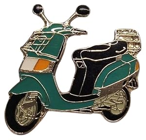 Lenimia 0301 Grüner Piaggio Sfera Roller Anstecker