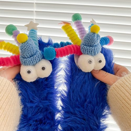 Image of TFTSR Crazy Funny Fuzzy Silly Socks for Kids Women,Girls Fluffy Slipper Novelty Fun Socks,Boy Men Cute Cozy Soft Animal Socks
