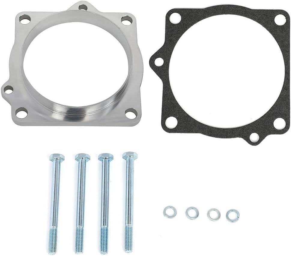 Throttle Body Spacer Kits, Aintier Fuel Throttle Body Spacers Fit for 2007 2008 for Chrysler Aspen 5.7L, 2004-2008 for Dodge Durango 5.7L, 2003-2008 for Dodge Ram 1500 2500 3500 5.7L
