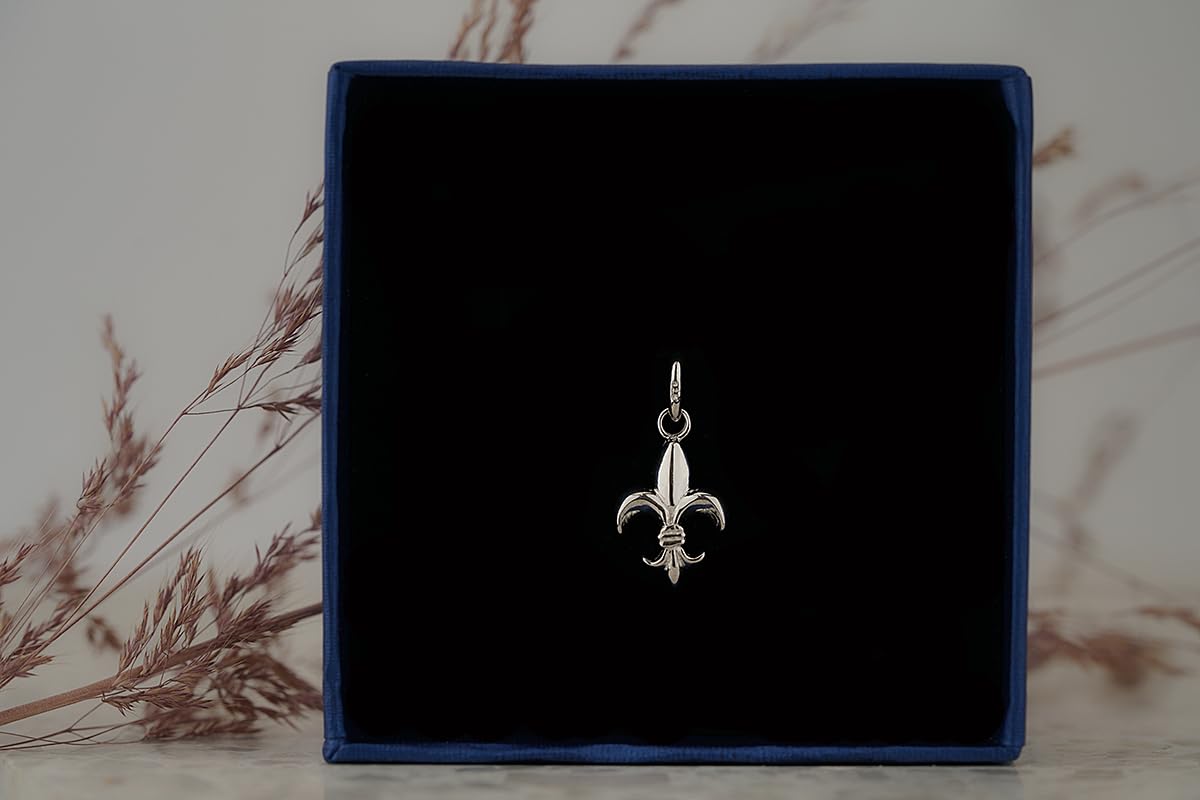 SILVEGO Ciondolo da Donna in Argento 925 Giglio