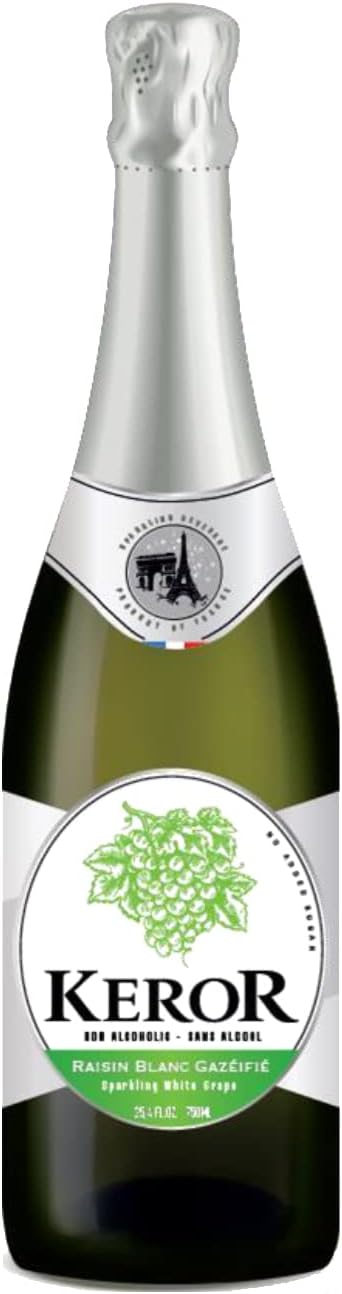 Keroh sparkling fruit juice White Grape 750ml