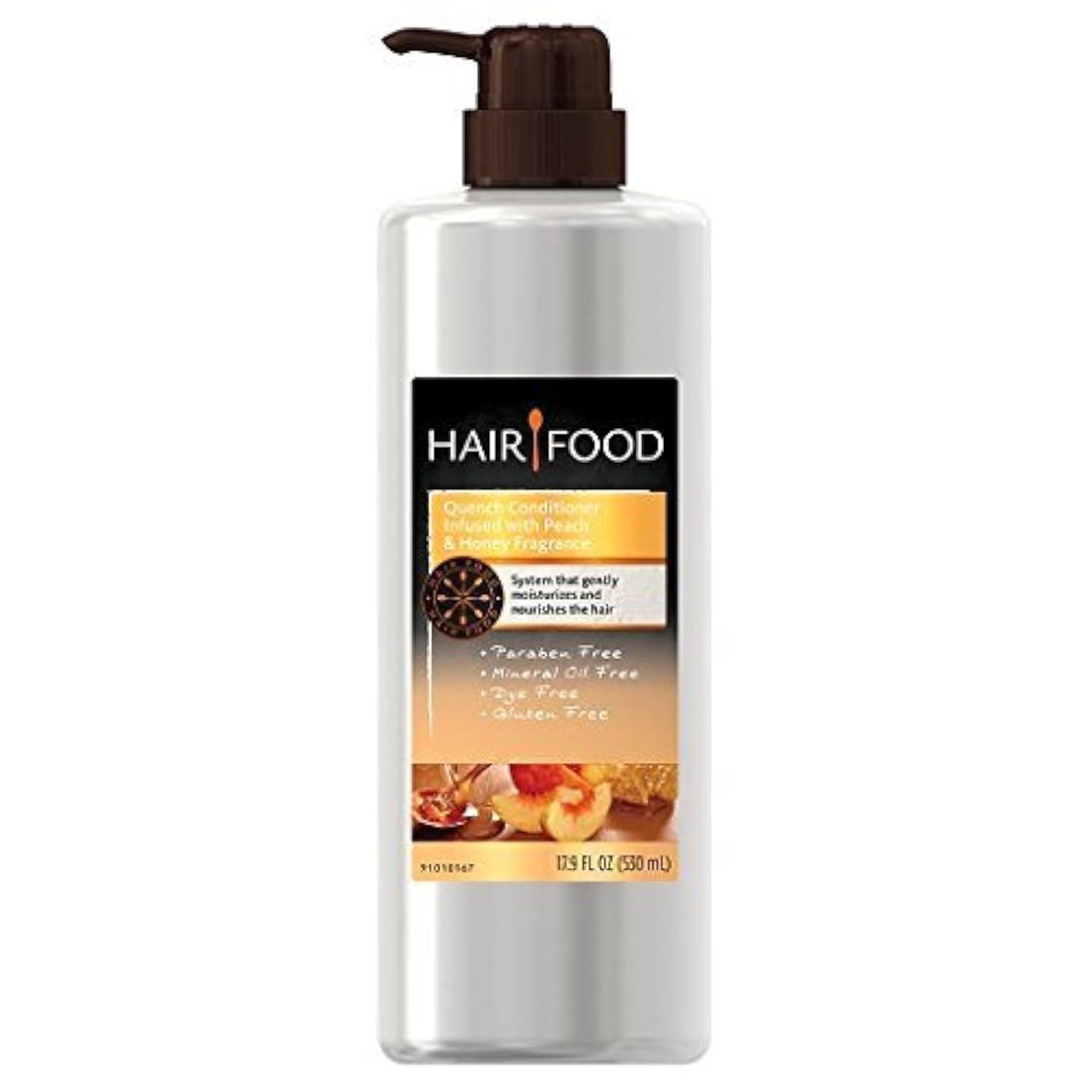 Hair Food Gluten Free Quench Peach and Honey Conditioner 17.9oz