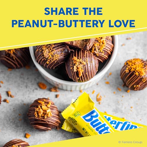 Butterfinger, Chocolatey, Peanut-Buttery, Fun Size Candy Bars Halloween Candy, Individually Wrapped, 10.2 oz image 6