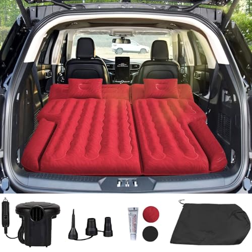 Umbrauto SUV Air Mattress Bed: Car Camping Air Mattress for Back Trunk Sleeping
