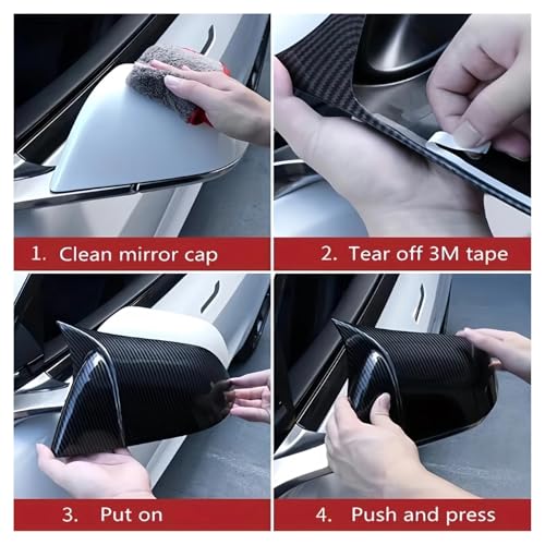 Rétroviseur extérieur Model Y en ABS protection durable anti-choc