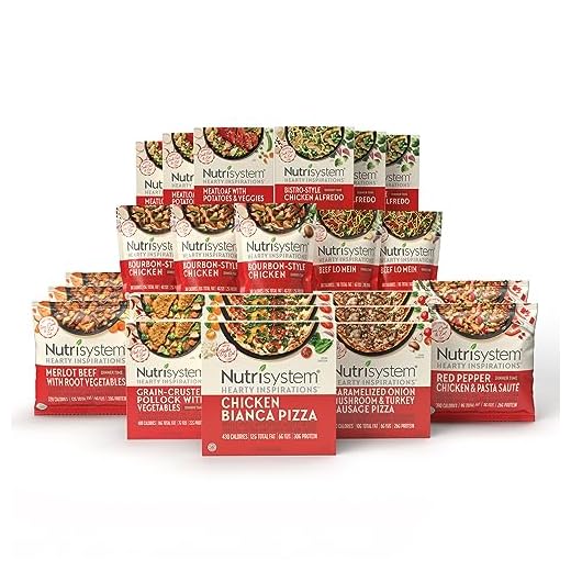 Nutrisystem® Hearty Inspirations® Premium Frozen Dinner Variety Pack, Helps Support Weight Loss - 24 Delicious Meals