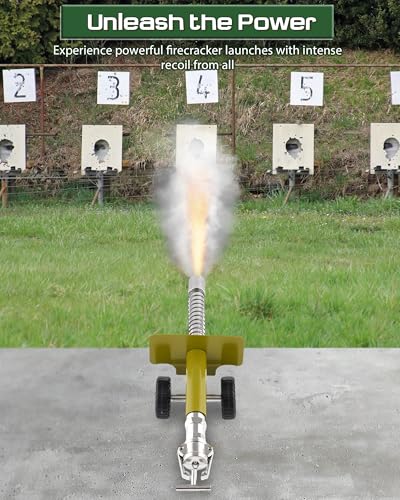 image for FAITIO Mini Firecracker Launching Cannon Model, Stainless Steel Artill