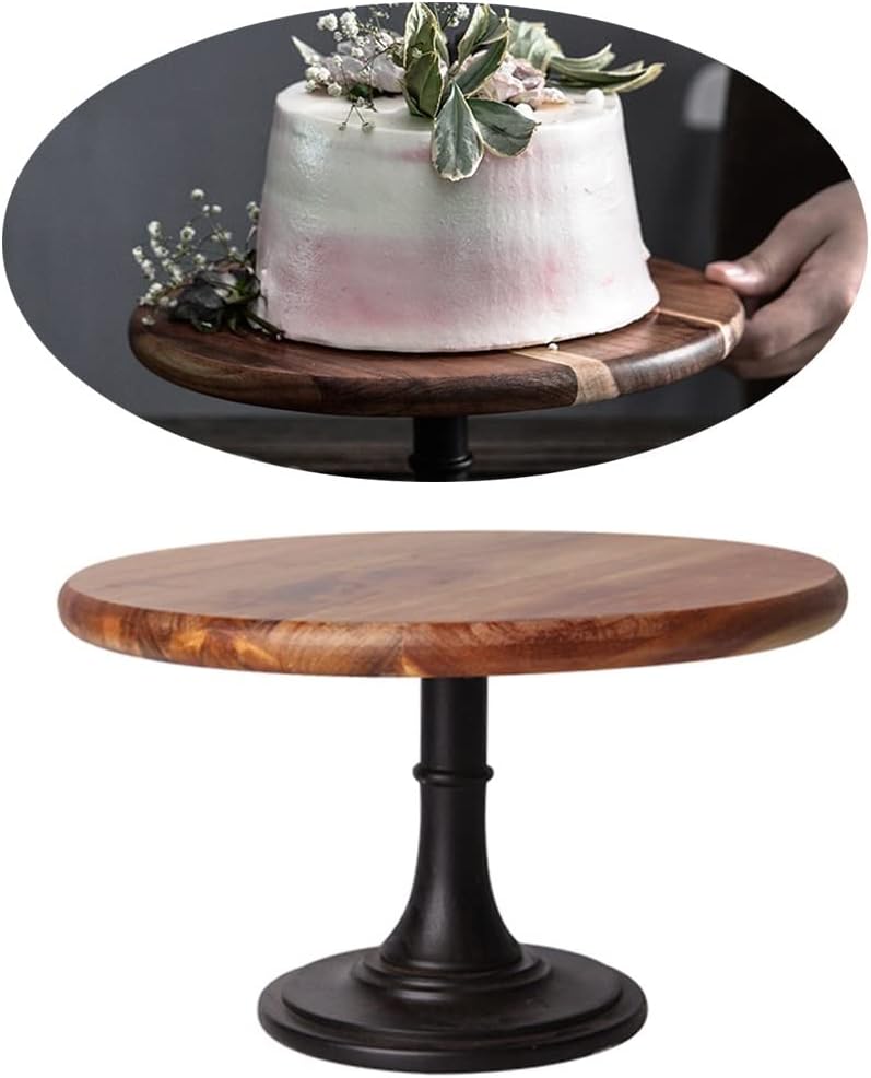 ケーキスタンド木製ケーキスタンド台座デザートラウンドホルダー