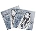 Silver Buffalo Tim Burton's Corpse Bride 32 Pack Partyware Disposable Paper Plates and Napkins