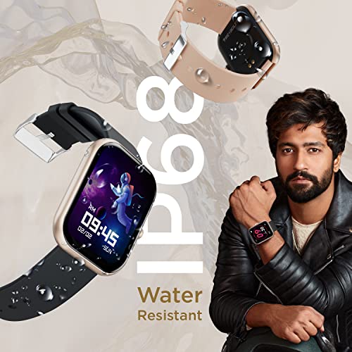 Image of Fire-Boltt Dazzle Plus 1.81 inch Smartwatch Full Touch Largest Borderless Display & 60 Sports Modes (Swimming) with IP68 Rating, Sp02 Tracking, Over 100 Cloud Based Watch Faces