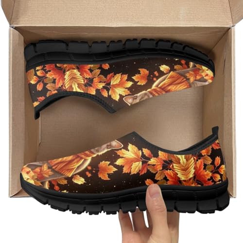 Image of Women's Loafers Slip On Slip Shoe Casual Walking Shoes Non Slip Work Shoes Mesh Athletic Sneakers