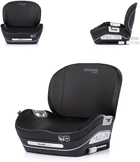 Chipolino Sitzerhöhung Genesis Smart i-Size 125-150 cm Isofix Kühlung Heizung schwarz