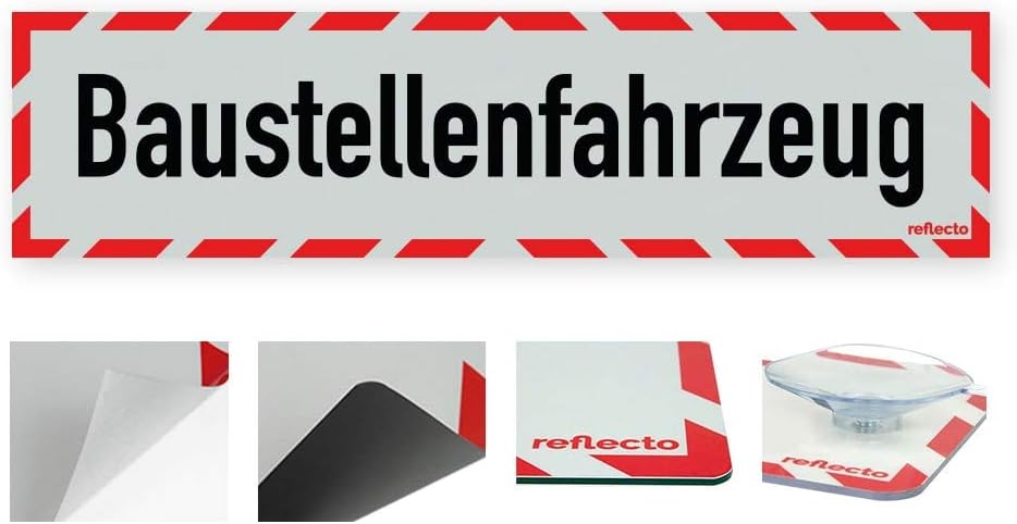Hinweisschild Mäharbeiten selbstklebend 150 x 500 mm