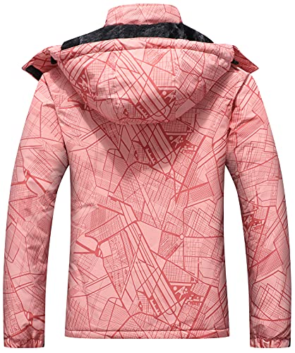 Otu Women's Waterproof Ski Jacket Snowboarding Windbreaker Warm Winter Hooded Mountain Snow Coat #TOP1