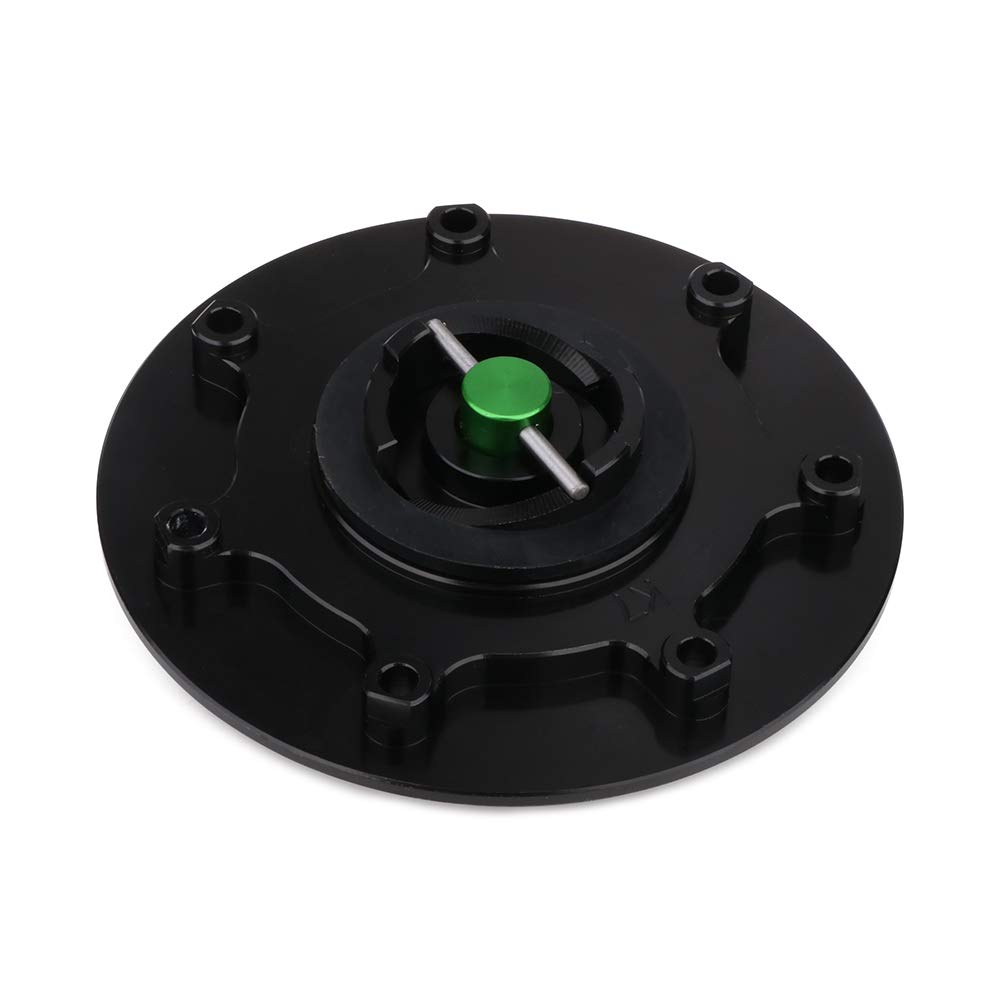 Motorcycle Gas Cap Aluminum Fuel Tank Cover Keyless For Zx6r
