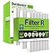 Durabasics Filter R Compatible HEPA Filters for Honeywell Air Purifiers | 3 Pack | Filters 99.97% of Airborne Particles | HRF-R3, HRF-R2 & HRF-R1 Replacements | Fits HPA090, HPA100, HPA200 & HPA300