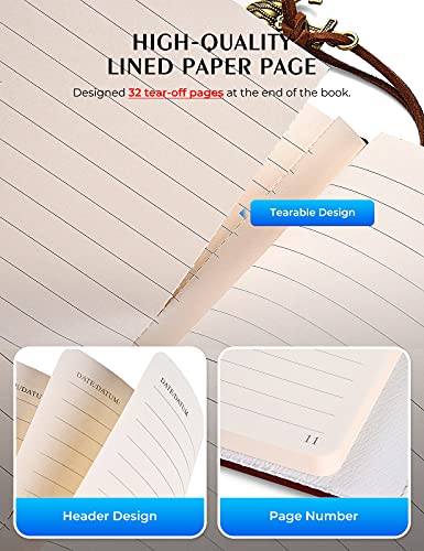 To My Daughter Gift from Mom Leather Writing Journal with Inspirational Quotes Gift for Daughter Birthday Wedding Graduation Back to School Personal Diary Travel Writers Notebook Flower Pattern