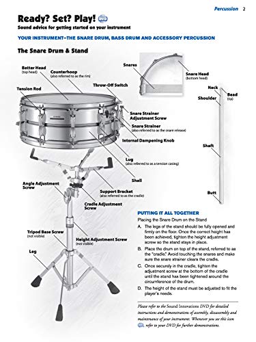 Sound Innovations for Concert Band, Bk 1: A Revolutionary Method for Beginning Musicians (Combined Percussion), Book & Online Media