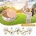 GOGOSO Foldable Ball Pit for Toddlers Large Foldable Puppy Dogs Cats Baby Infant Kids Portable Corner Ball-Pit Big Pop Up Collapsible Soft Play Tent Indoor Outdoor (Balls no Include) Beige Animal