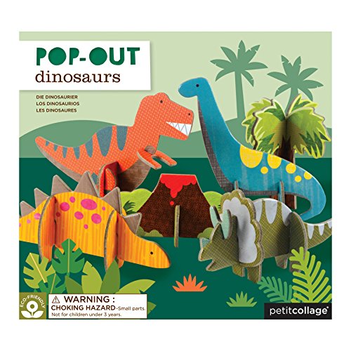 Petit Collage Pop Out, Dinosaurs