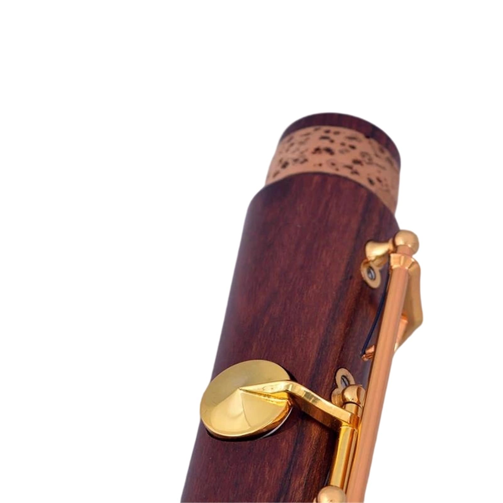 Professionelle Klarinette Klarinette Aus Rotem Holz Professionelle BB Vergoldete 18/17 Klappen Einfach Zu Spielen(18 Key)