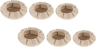 Cotton Linen Basket Covers for Bread Proofing Basket 6pcs