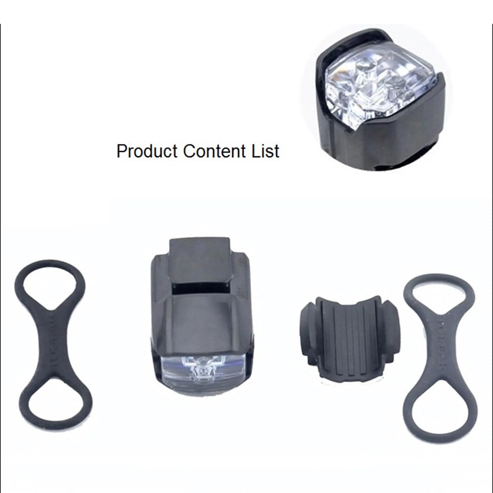 Bicicletta Anteriore Luce Ciclismo Handlbar Mount Lampada Bici da Strada Posteriore Luce di Sicurezza Torcia Elettrica