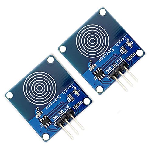 Capteur tactile TTP223 Kiro&Seeu lot de 2 modules capacitifs pour remplacer vos boutons DIY