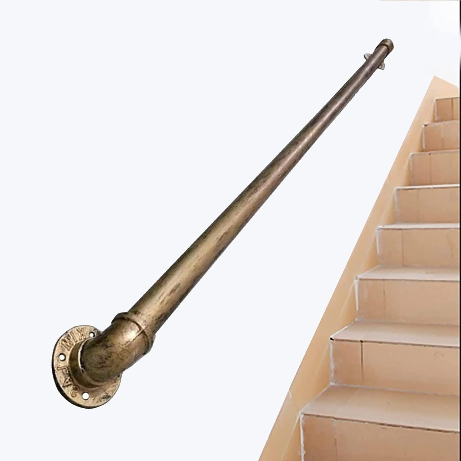 Amazon.com: Handrails for Stairs, 180cm 210cm 280cm 3m Metal Railing ...