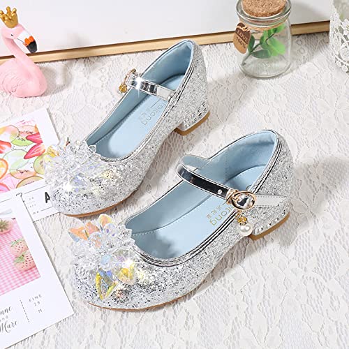 7 Toddler Girl Slippers Toddler Little Kid Girls Dress Pumps Glitter Sequins Toddler Girls Kitty Slippers2