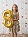 GRACE KARIN Girls Formal Sequin Dress Size 8-10 Teen Prom Birthday Party Halter Neck Pageant Sparkle Fashion Easter Dress Gold Black