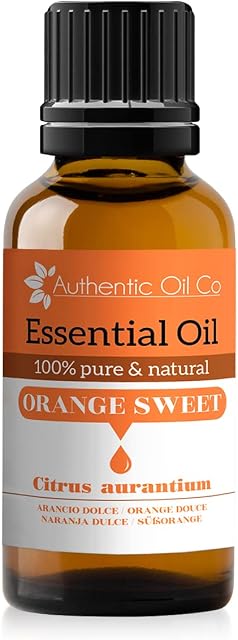 Orange Sweet Essential Oil Pure and Natural, 10ml