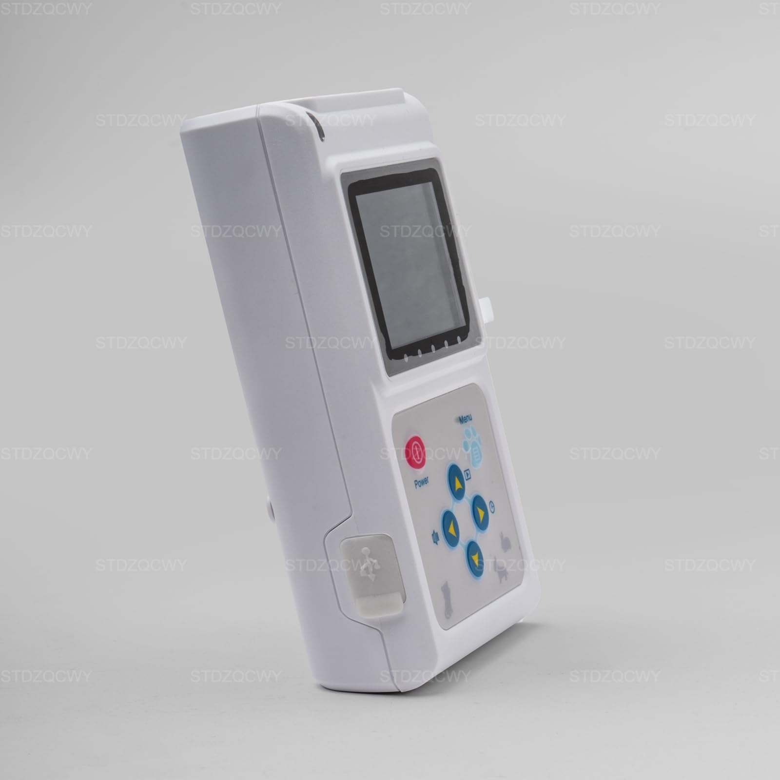 Oxímetro De Pulso Veterinario Portátil, Monitor Preciso De Frecuencia Cardíaca para Gatos Y Perros, con Sonda De SPO2 para Lengua/oído, Función De Almacenamiento Y Reproducción